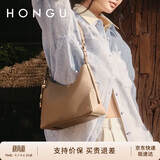 红谷瓶安纳福hobo包包真皮单肩腋下包牛皮斜挎包女士包生日礼物送女生