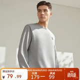 361°卫衣男装秋冬季长袖运动服休闲跑步圆领宽松上衣服652334801D-2