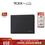 途明（TUMI）SLG男士钱包薄款牛皮革卡包零钱包证件包 黑色男友老公七夕礼物