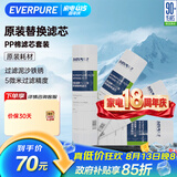 爱惠浦（Everpure）家用厨下 10寸/5微米 前置过滤各品牌通用净水器 PP棉滤芯4支装