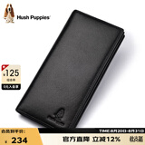 暇步士（Hush Puppies）男士钱包真皮休闲钱包长款钱包多卡位钱夹生日礼物送男友实用