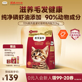 弗列加特猫粮 磷虾油美毛 全价鲜肉天然粮  幼猫鸡肉味2kg