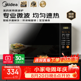 美的（Midea）【行业爆品】家用微波炉20L大容量 均匀速热按键操作 智能菜单一键解冻微波杀菌 高性价比 微波杀菌 20升