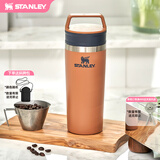 STANLEY咖啡杯保温杯保温保冷水杯不锈钢杯子便携时尚户外男女士生日礼物 【容量升级】吐司棕 473ml