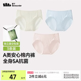 蕉下内裤女士棉质内裤纯棉底档100%棉无痕抗菌抑菌底档 A类棉 CT049