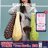 ROSYDOEDIANhobo包春夏波点手提包女包休闲百搭单肩通勤大容量手提包礼物包包 灰粉波点