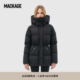 MACKAGE【经典】女士 FREYA 抽绳收腰防寒保暖经典羽绒服 黑色 M