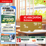 闪迪（SanDisk）内存卡存储tf卡运动相机卡高速gopro相机无人机内存卡MicroSD卡u3/v30 适用于适用pocket4 新升级款 1T 读速高达245MB/S