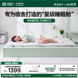 大自然山棕午睡便携护脊多功能宿舍床垫 可折叠榻榻米棕垫 状元学生床垫 问鼎4CM（长度可调1900） 90*200