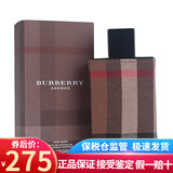 博柏利（BURBERRY）节日生日礼物Brit英伦风格男士香水持久新老包装随机巴宝莉 布格伦敦男士香水100ml持久男香