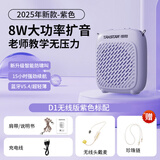 得胜（TAKSTAR）D1 小蜜蜂扩音器教师教学专用迷你便携式蓝牙音响 D1W紫色无线版送珍珠链