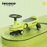 乐卡（Lecoco）扭扭车1-3岁防侧翻摇摇车加长车身儿童车声光款 费格
