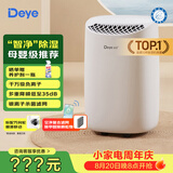 德业（Deye）除湿机/抽湿机 除湿量12升/天 家用轻音地下室干衣机除湿器 母婴养宠银离子抗菌DYD-B12A3