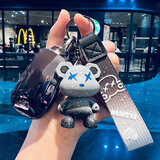 S.CHUANG适用本田钥匙套十代半雅阁思域英诗派XRV缤智CRV冠道皓影飞度车扣 E款渐变【星空灰】渐变熊