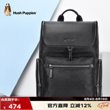 暇步士（Hush Puppies）双肩包男时尚背包14英寸电脑包出差旅行包办公多功能七夕礼物