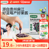宝宝馋了有机蓝莓果酱150g热门商品无添加糖儿童吐司面包送宝宝婴儿辅食谱