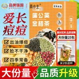 贡小主蒲公英金桔茶125g 胎菊花金银花茶包泡水喝养生花草茶去热祛清火