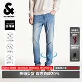 杰克·琼斯（JACK&JONES）男装夏季牛仔裤男弹力901修身裤子百搭男裤休闲男士牛仔裤四季款 牛仔蓝 第二批 29 170 W29/L30