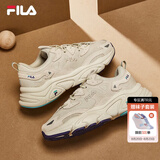 斐乐（FILA）火星1代丨2代老爹鞋女鞋休闲鞋男鞋情侣运动鞋子复古跑步鞋 奶白/木薯粉-GT 40