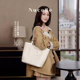 纽芝兰（NUCELLE）海豚托特包2026女士轻奢大容量单肩包上班通勤上课手提包生日礼物