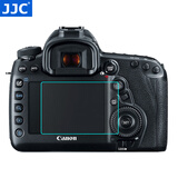 JJC 相机屏幕钢化膜 适用于佳能Canon EOS 5D4 5D3 5DS 5DSR 显示屏玻璃保护贴膜 高透防刮 防护配件 两片装
