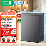 容声145L单温冰柜小型家用-35℃冷冻冷藏柜减霜80%冷柜新一级能效卧式冰箱BD/BC-145D10HMLBDH