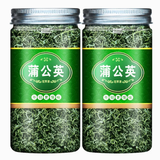 蒲公英新货蒲公英茶500克泡水炒干蒲公英叶天然婆婆丁茶花茶养生茶 50g*2罐 天然免洗 手工挑选