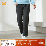 361°运动裤子女秋季跑步宽松户外休闲裤直筒长裤卫裤662434710D