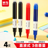 晨光顺滑书写 办公会议易擦无痕 亲子教学 彩色白板笔 4色套装2黑1蓝1红 2黑1蓝1红套装