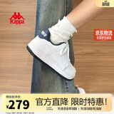 卡帕（Kappa）女鞋夏季2026新款增高透气小白鞋子女百搭休闲运动板鞋女海昌蓝38