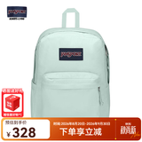 JANSPORT杰斯伯书包轻便双肩包男女旅行包简约背包电脑包学生校园 4QUEEW7青漾-隔层+侧袋