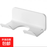 吹风机置物架卫生间浴室免打孔电吹风支架多功能壁挂式吹风机架子 白色（基础款）