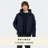 加拿大鹅（Canada Goose）Lodge 男士羽绒连帽衫户外休闲外套大鹅轻薄羽绒服 5078M 9063 蔚洋蓝 L