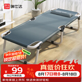 瑞仕达（Restar）折叠床办公室单人午睡午休床医院陪护床便携多功能行军床两折床