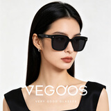 威古氏（VEGOOS）墨镜男女新款偏光太阳镜防紫外线UV400大框开车眼镜显脸小6259