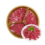新西兰鲜切涮烤牛肉片三拼(前胸、牛霖、后胸)350g