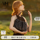 VANESSA HOGAN VH女包柔柔褶皱包通勤小众托特包简约大容量单肩腋下包生日礼物