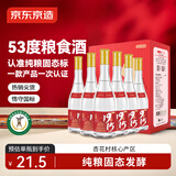 京东京造 正道1915 53度 清香型白酒475ml*6 杏花村 口粮酒 高粱白酒