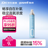 鱼跃氧气瓶便携式氧气罐孕妇老人家用吸氧气呼吸器高反旅游单瓶1000ml