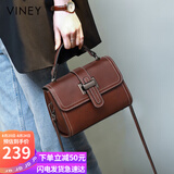 viney牛皮包包女包斜挎妈妈包轻奢单肩手提包生日礼物高级感送女友老婆