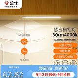公牛（BULL）感应橱柜灯衣柜灯LED人感光感磁吸 卧室床沿玄关小夜灯30CM4000K
