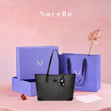 纽芝兰（NUCELLE）包包女款2026轻奢小众鸭子托特包大容量通勤单肩包开学季生日礼物