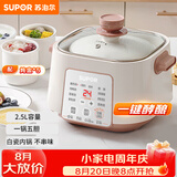 苏泊尔（SUPOR）电炖锅 炖汤盅 电炖盅隔水炖家用多功能煲汤锅炖汤锅4.5L陶瓷煲汤专用电锅3-4人 DZ25YC828
