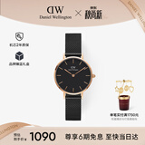 丹尼尔惠灵顿（DanielWellington）DW女士手表小众轻奢流金钢带石英腕表生日礼物送女友DW245