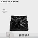CHARLES&KEITH子母链条大容量流浪包单肩包包女包生日礼物送女友CK2-40671449