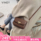 viney牛皮包包女包斜挎包小包洋气品牌单肩包生日七夕情人节礼物送女友
