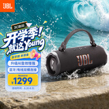 JBL CHARGE6 音乐冲击波六代 便携蓝牙音箱+低音炮 户外防水音响 AI音效增强 男生礼物 深空黑