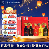 牛栏山 百年五牛传承 清香型 白酒 53度500ml*5瓶 整箱装 内含酒具1套