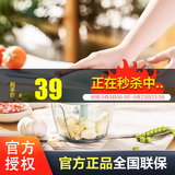 苏泊尔（SUPOR）切菜拉蒜泥器捣蒜多功能绞肉机手动 搅蒜器碎菜打蒜蓉 厨房打碎机 650ml