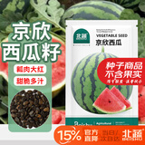 北蔬 京欣西瓜种子种苗大红瓤薄皮超脆甜盆栽瓜籽 京欣西瓜种子约50粒